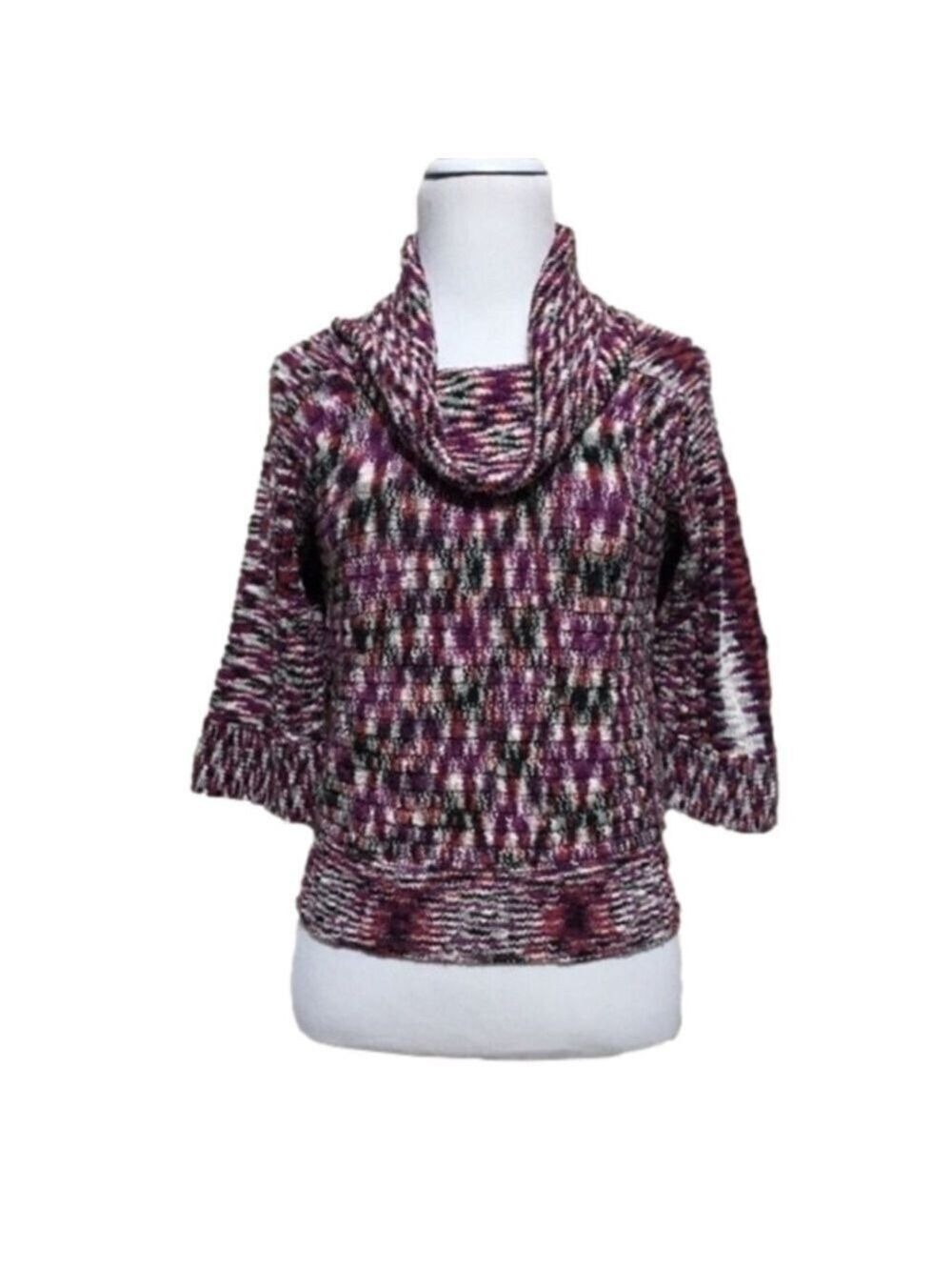 JH collectibles petite cowl neck sweater size Medium Petite
